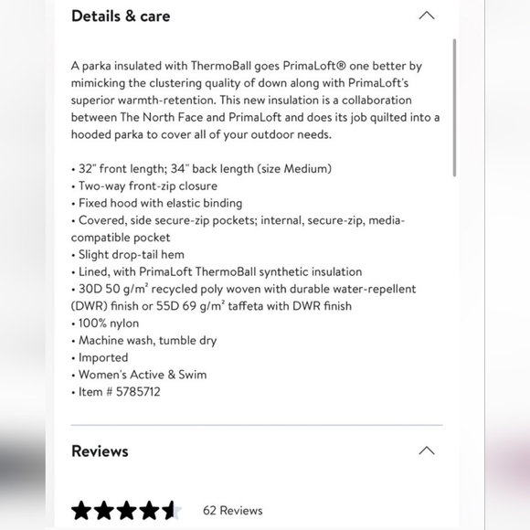 The North Face Women’s Thermoball™ Parka II - Picture 5 of 15